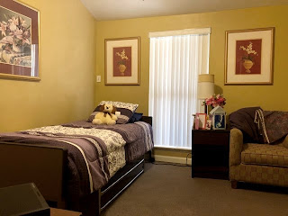 Comfortable bedroom showcasing serene decor at Tender Care Home for Adults